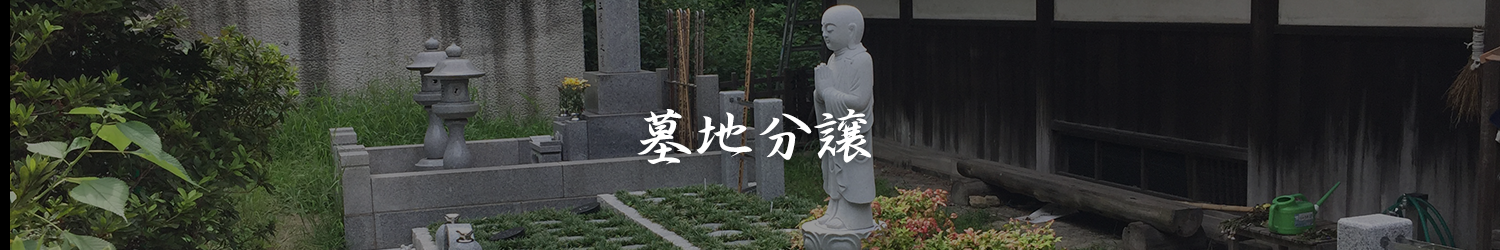 墓地分譲